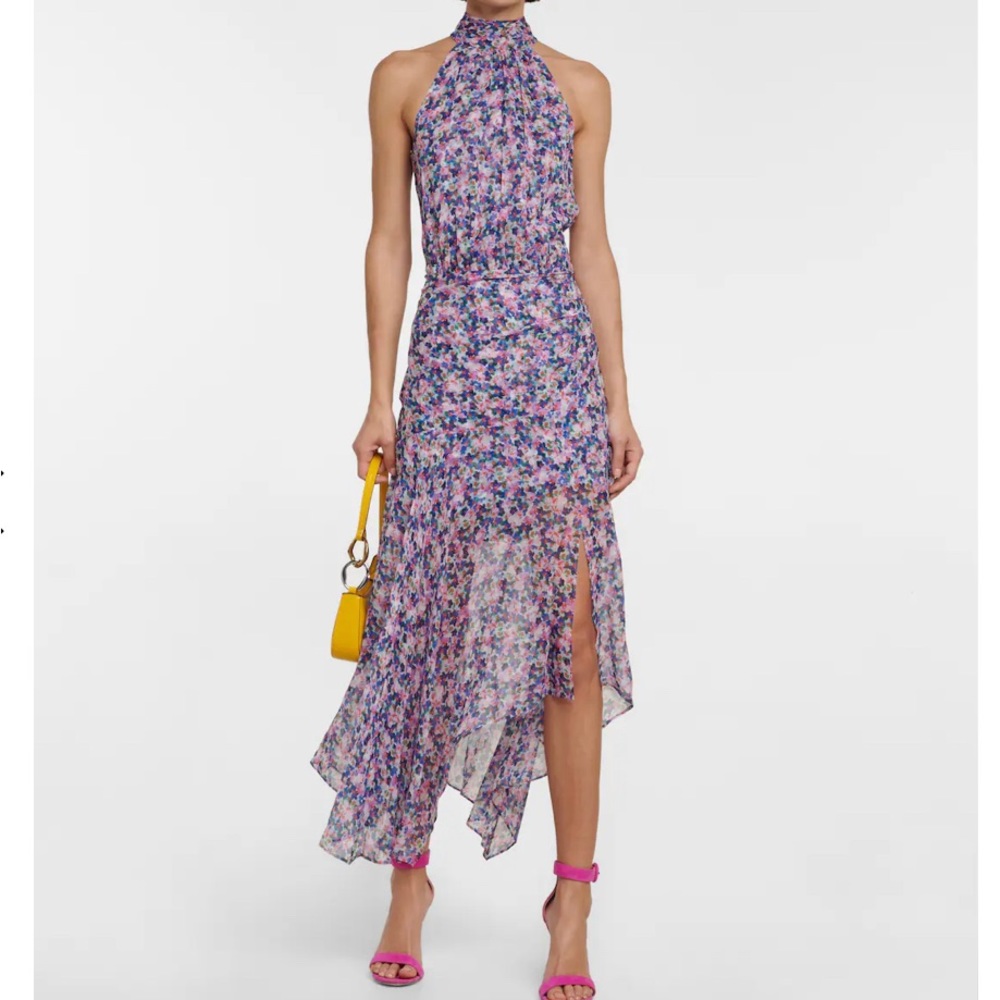 VERONICA BEARD
Leia printed silk midi dress NWT